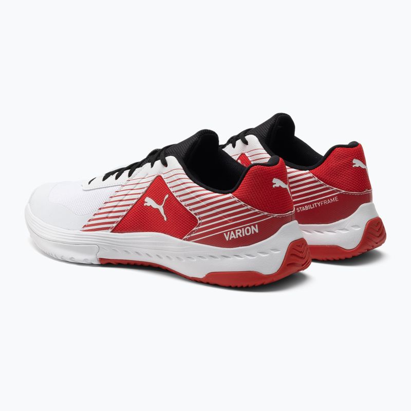 Volleyballschuhe PUMA Varion weiß-rot 164727 3