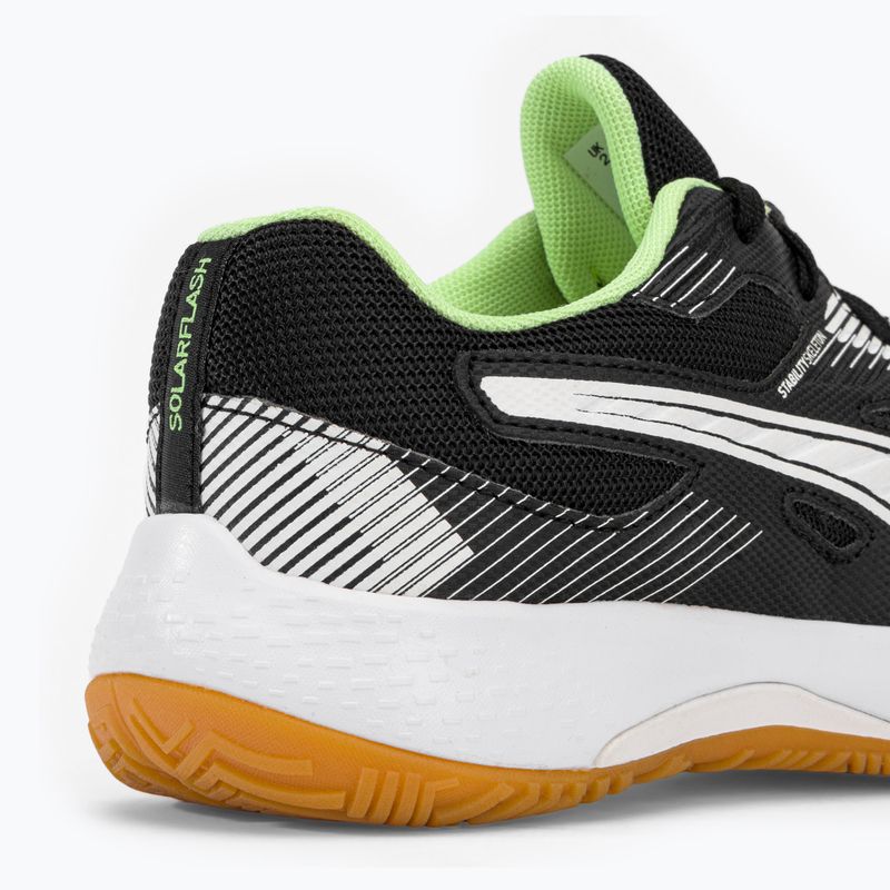 PUMA Solarflash Jr II Kinder-Handballschuhe schwarz 106883 01 8