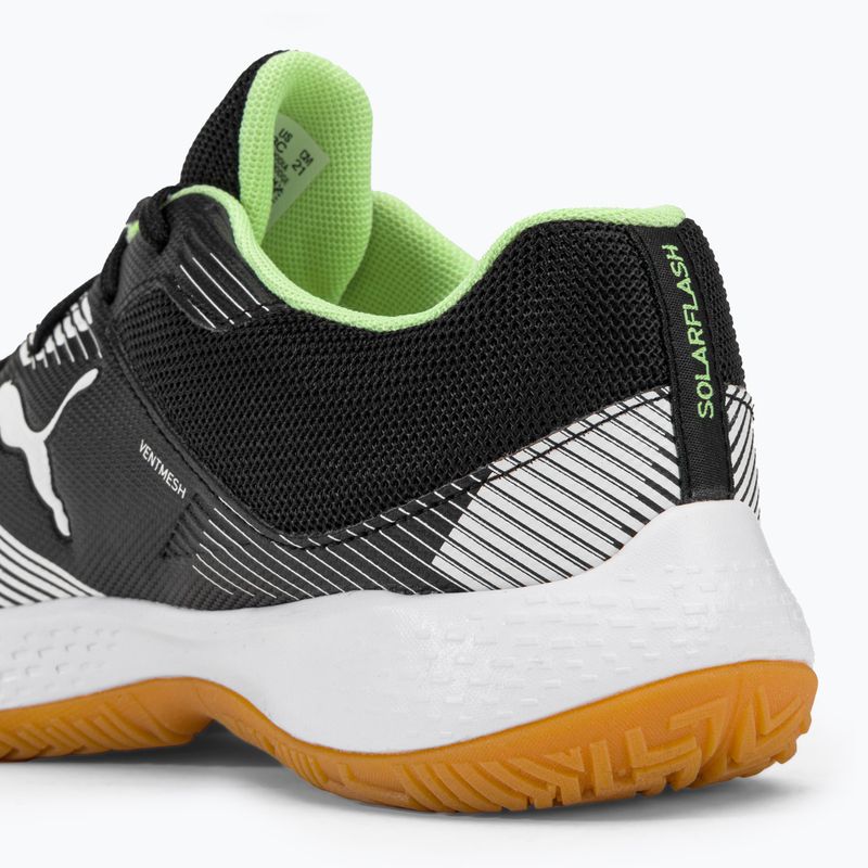 PUMA Solarflash Jr II Kinder-Handballschuhe schwarz 106883 01 10