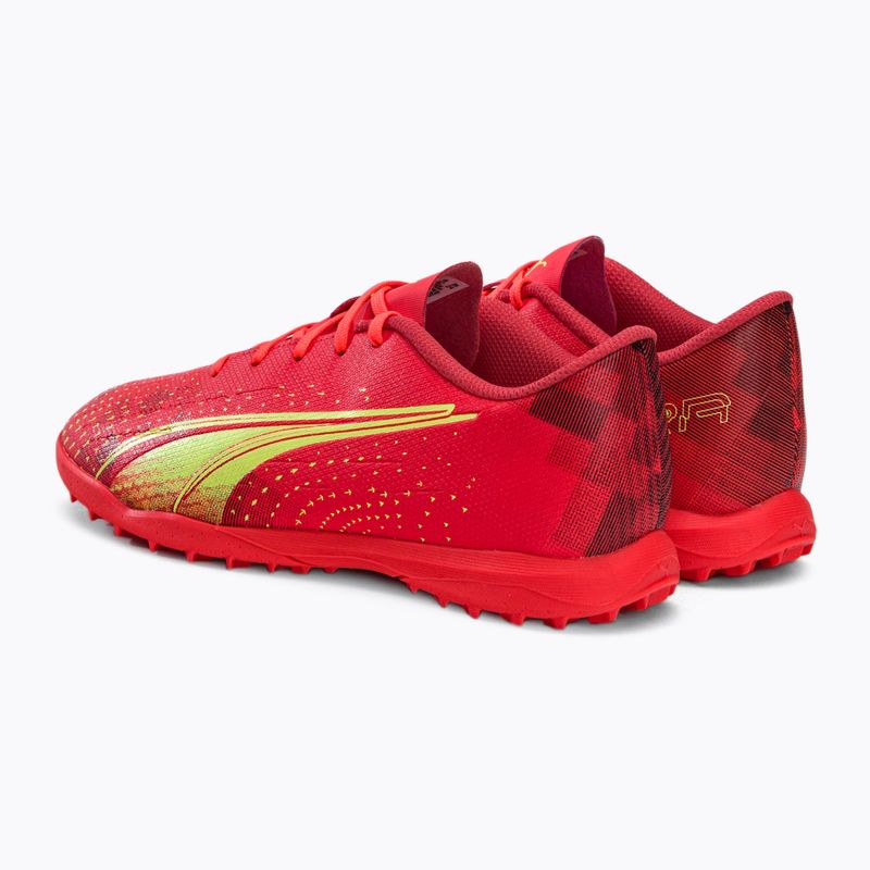 PUMA Ultra Play TT Jr Kinder Fußballschuhe orange 106926 03 3