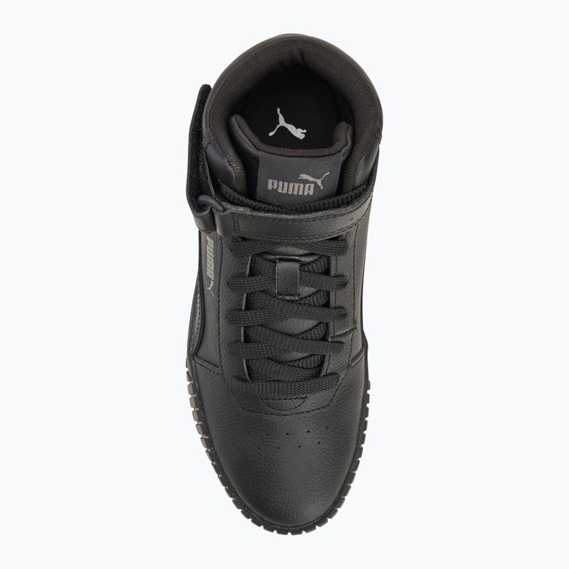 Kinderschuhe PUMA Carina 2.0 Mid Jr puma black/puma black/dark shadow 5