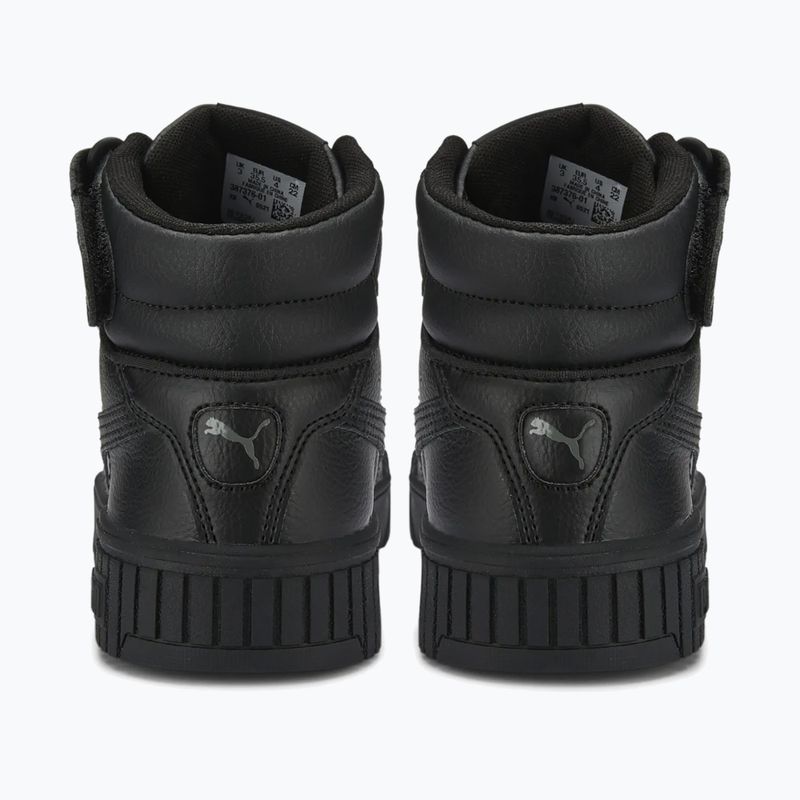 Kinderschuhe PUMA Carina 2.0 Mid Jr puma black/puma black/dark shadow 11