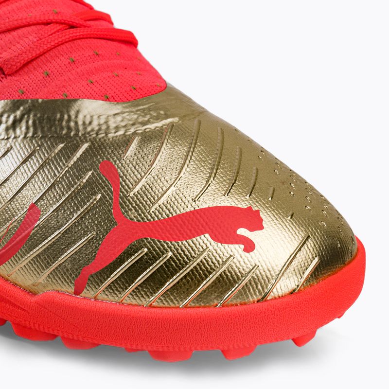 Kinder Fußballschuhe PUMA Future Z 3.4 Neymar Jr. TT orange und gold 107108 01 7