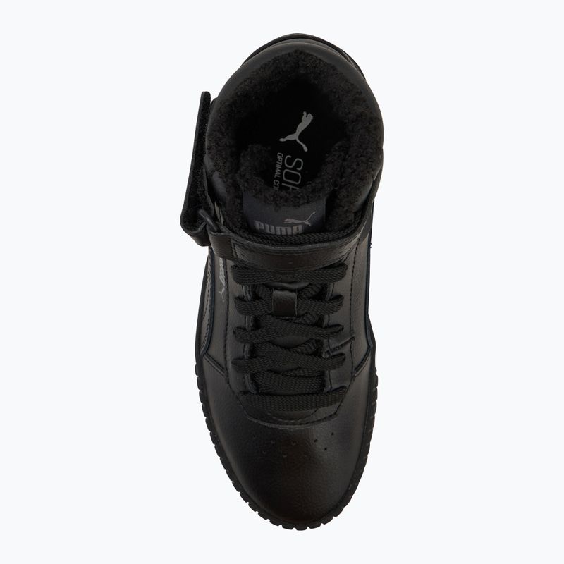 Kinderschuhe PUMA Carina 2.0 Mid Winter Jr puma black/puma black/dark shadow 5