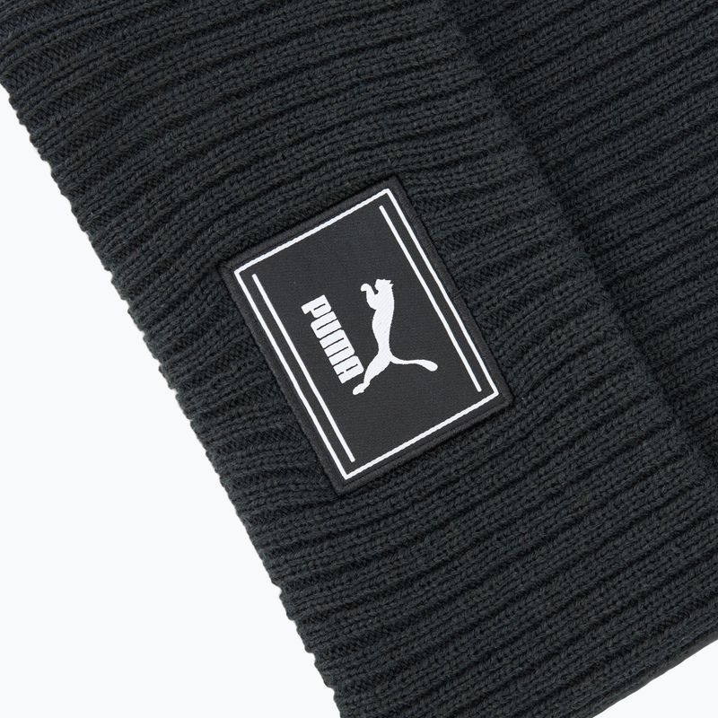 PUMA Prime Cuff Trend Beanie Wintermütze puma schwarz 3