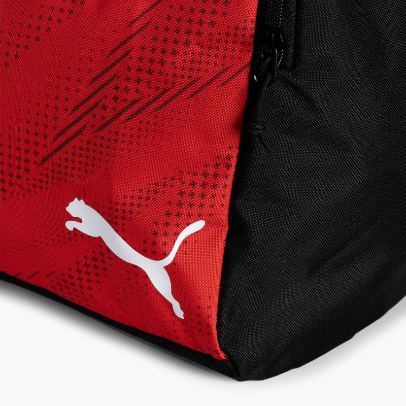 PUMA Individualrise 38 l Fußballtasche schwarz und rot 07932401