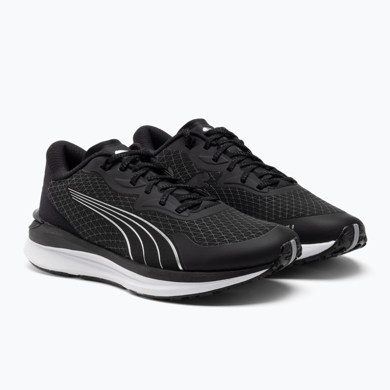 Laufschuhe Damen PUMA Electrify Nitro 2 WTR schwarz-silber 3768971 4