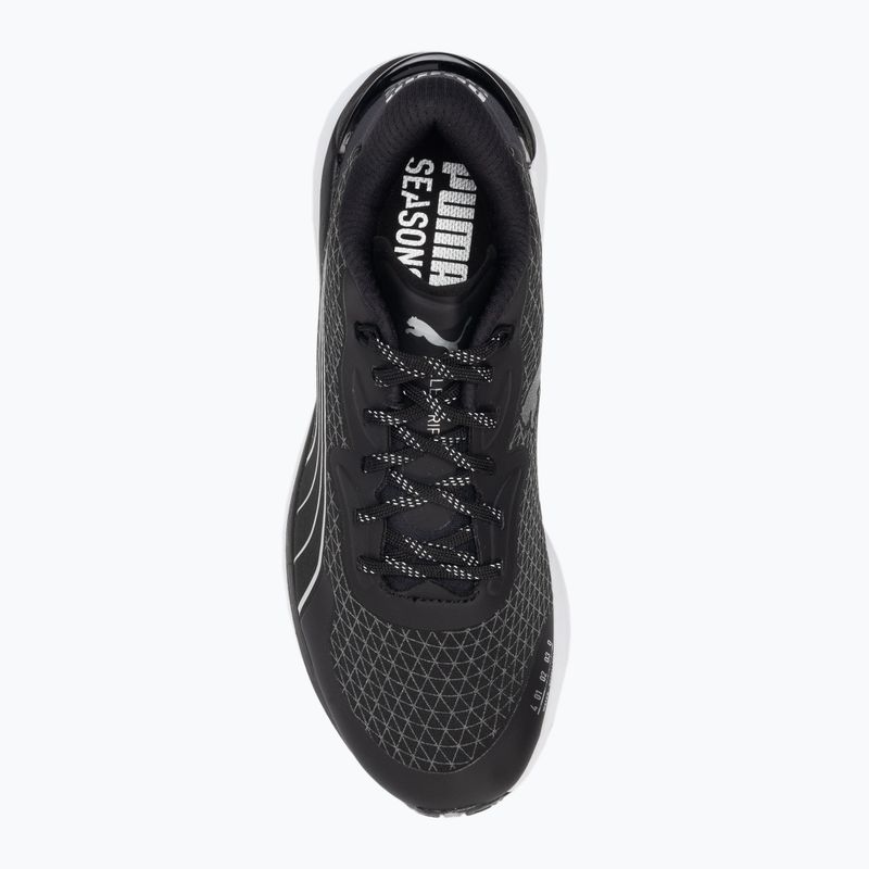 Laufschuhe Damen PUMA Electrify Nitro 2 WTR schwarz-silber 3768971 6