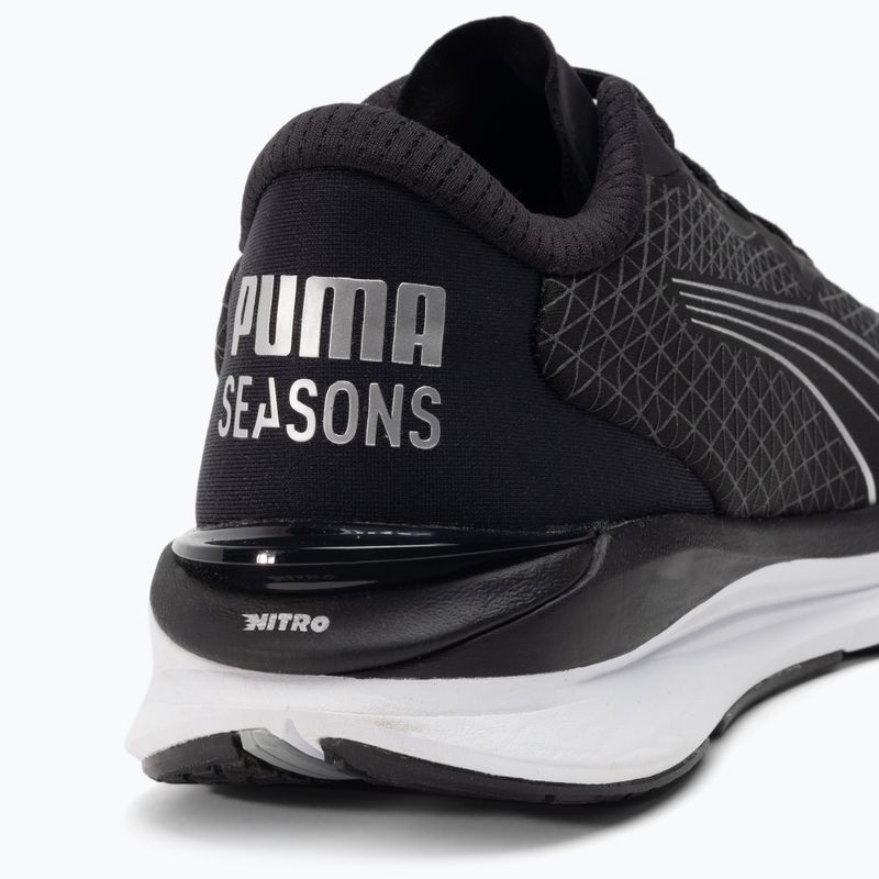 Laufschuhe Damen PUMA Electrify Nitro 2 WTR schwarz-silber 3768971 8