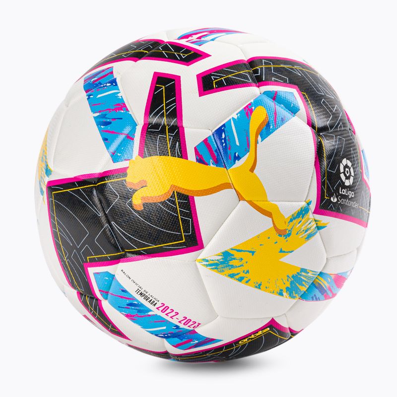 Puma Orbit Laliga 1 Hybrid Fußball weiß 08386601 2