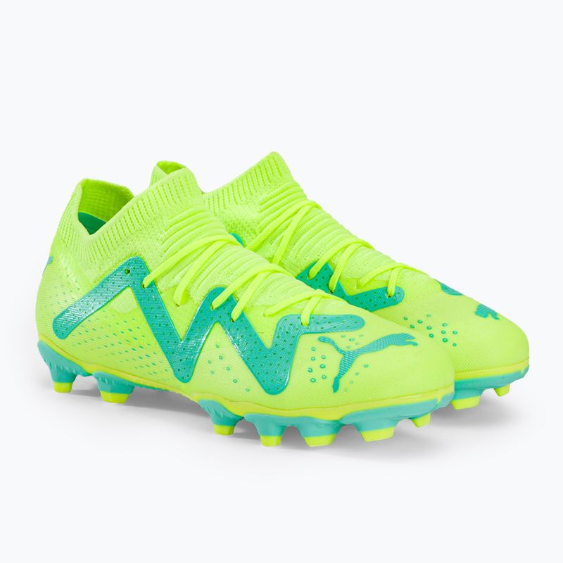 PUMA Future Match FG/AG JR Kinder Fußballschuhe grün 107195 03 4