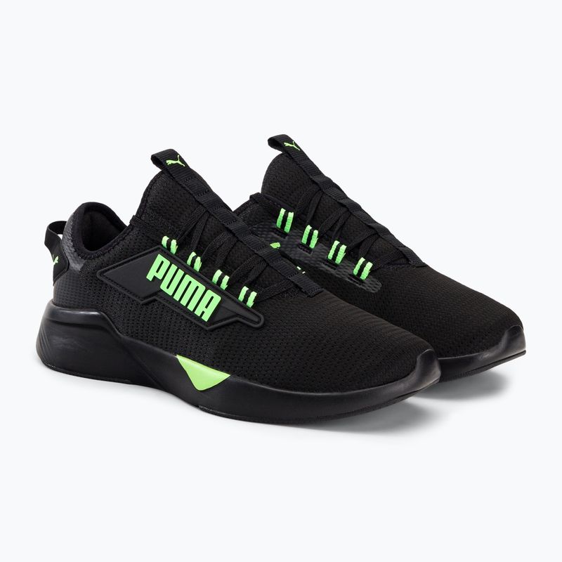 Herren Laufschuhe PUMA Retaliate 2 schwarz-grün 376676 23 5