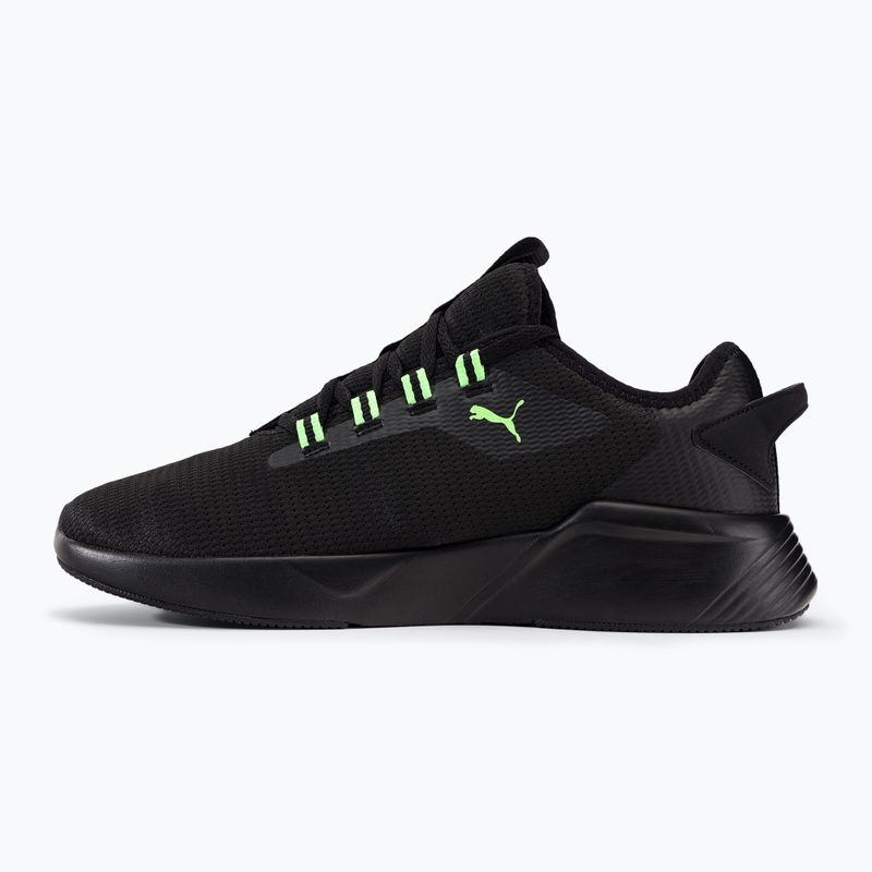 Herren Laufschuhe PUMA Retaliate 2 schwarz-grün 376676 23 3