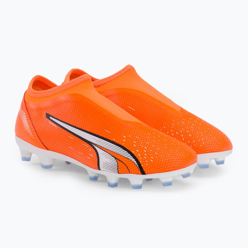 PUMA Ultra Match Ll FG/AG Fußballschuhe für Kinder orange 107229 01 4