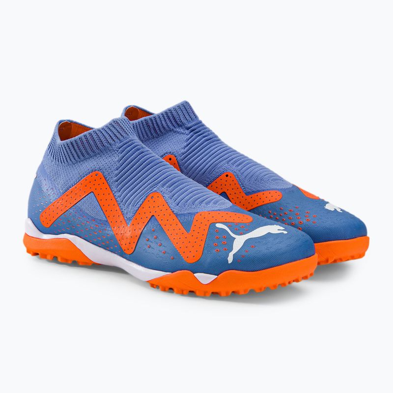 PUMA Future Match+ LL TT Fußballschuhe blau/orange 107178 01 4