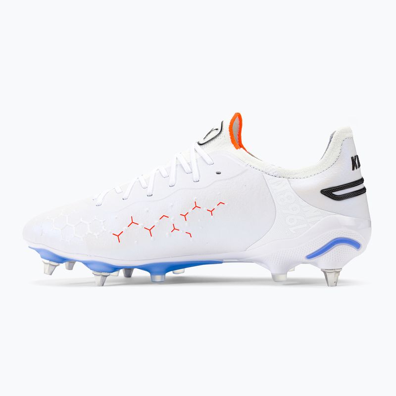 PUMA King Ultimate MXSG Herren Fußballschuhe puma weiß/puma schwarz/blau glimmer/ultra orange 10