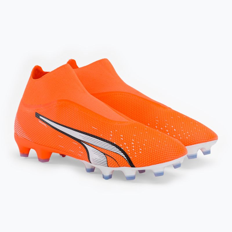 PUMA Herren Fußballschuhe Ultra Match+ Ll FG/AG orange 107243 01 4