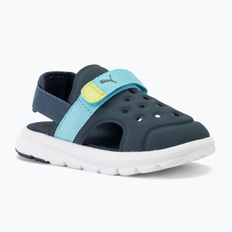 PUMA Evolve AC Inf dunkle Nacht/Heldenblau/Lilienkissen Kindersandalen