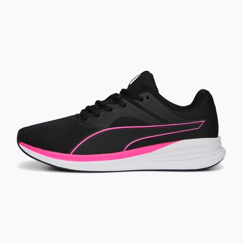 PUMA Transport Laufschuhe schwarz-rosa 377028 19 10