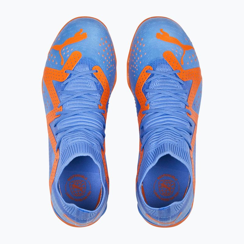 PUMA Future Match IT+Mid JR Fußballschuhe für Kinder blau/orange 107198 01 14
