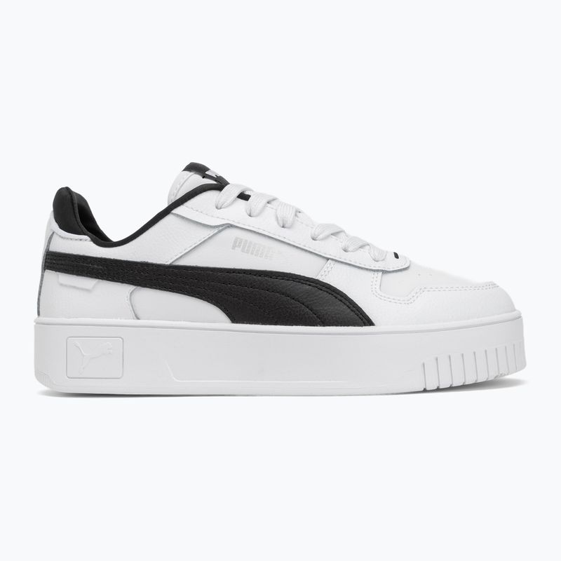 PUMA Carina Street Damen Schuhe puma weiß/puma schwarz/puma silber 2