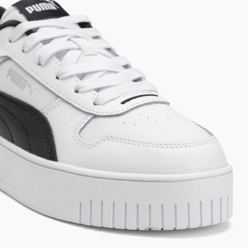 PUMA Carina Street Damen Schuhe puma weiß/puma schwarz/puma silber 7