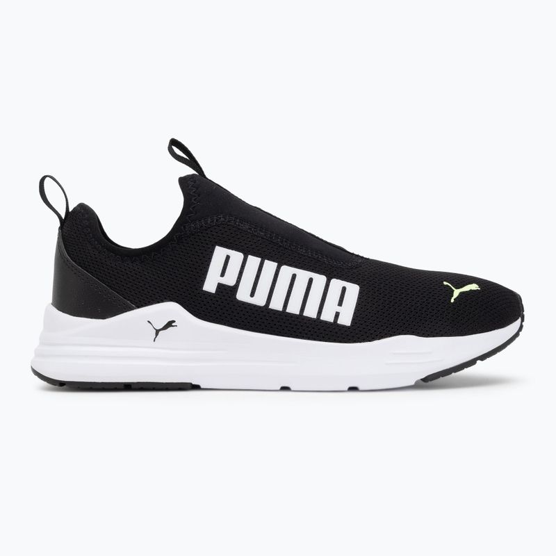 Herren PUMA Wired Rapid Schuhe puma schwarz / puma weiß / fluo gelb 2
