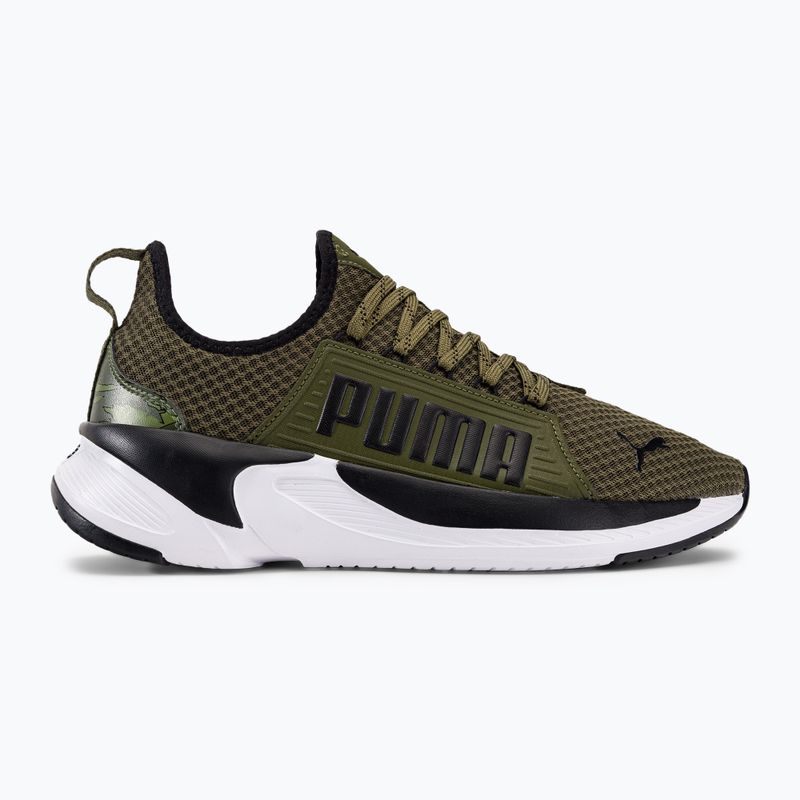 Herren Trainingsschuhe PUMA Softride Premier Slip On Tiger Camo grün 378028 03 4