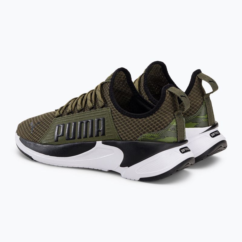 Herren Trainingsschuhe PUMA Softride Premier Slip On Tiger Camo grün 378028 03 5