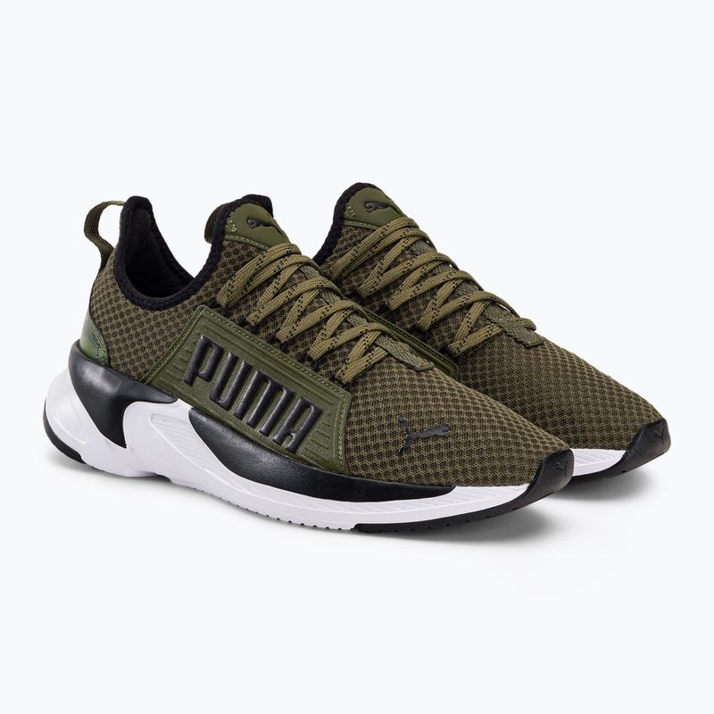 Herren Trainingsschuhe PUMA Softride Premier Slip On Tiger Camo grün 378028 03 6