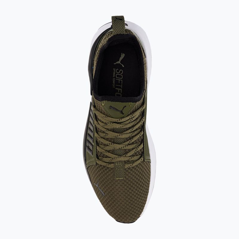 Herren Trainingsschuhe PUMA Softride Premier Slip On Tiger Camo grün 378028 03 8