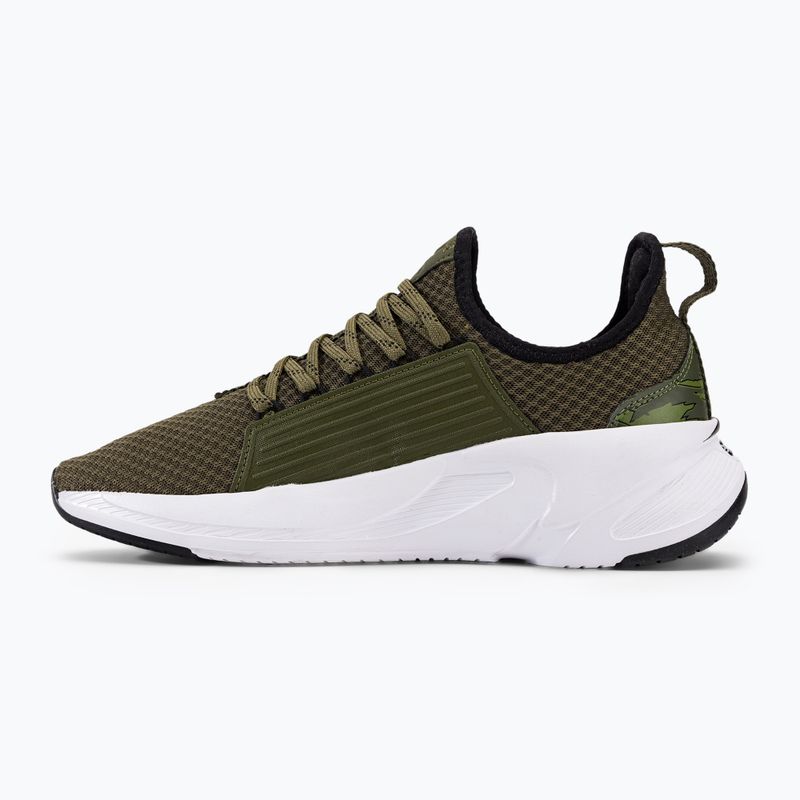 Herren Trainingsschuhe PUMA Softride Premier Slip On Tiger Camo grün 378028 03 9