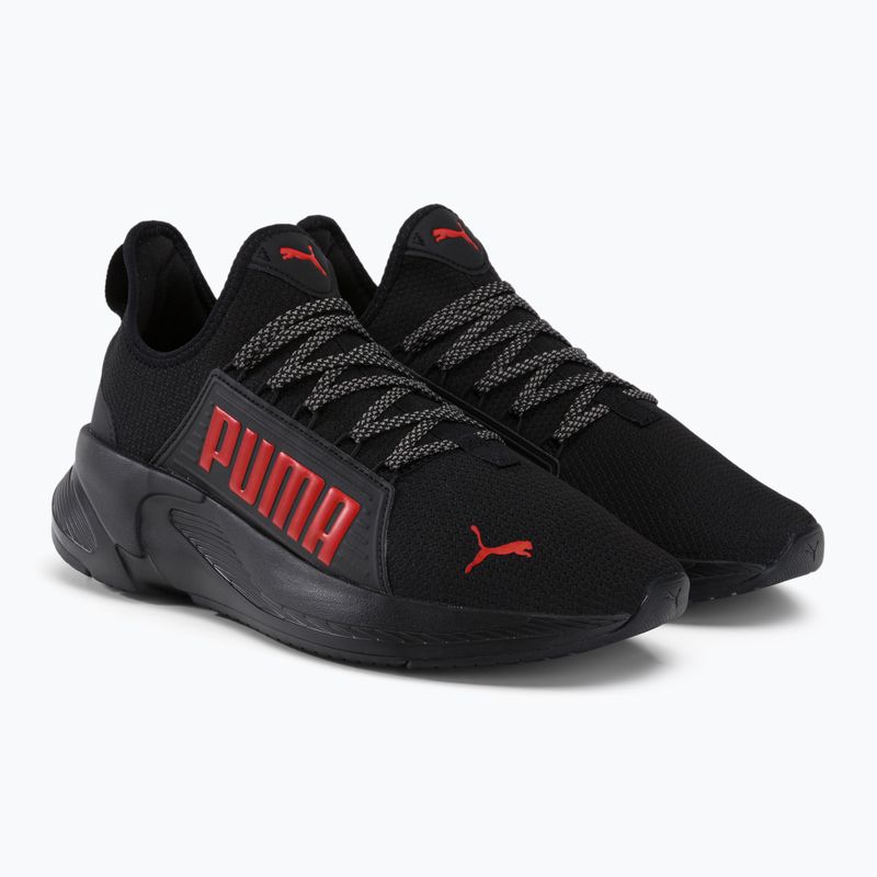 PUMA Softride Premier Slip-On Herren Laufschuhe schwarz 376540 10 4