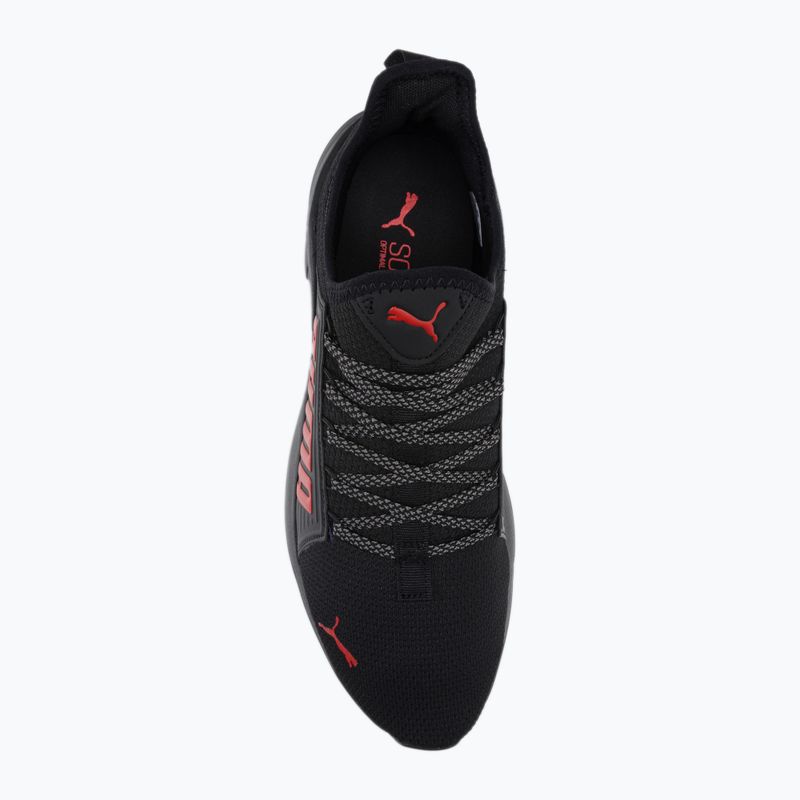 PUMA Softride Premier Slip-On Herren Laufschuhe schwarz 376540 10 6