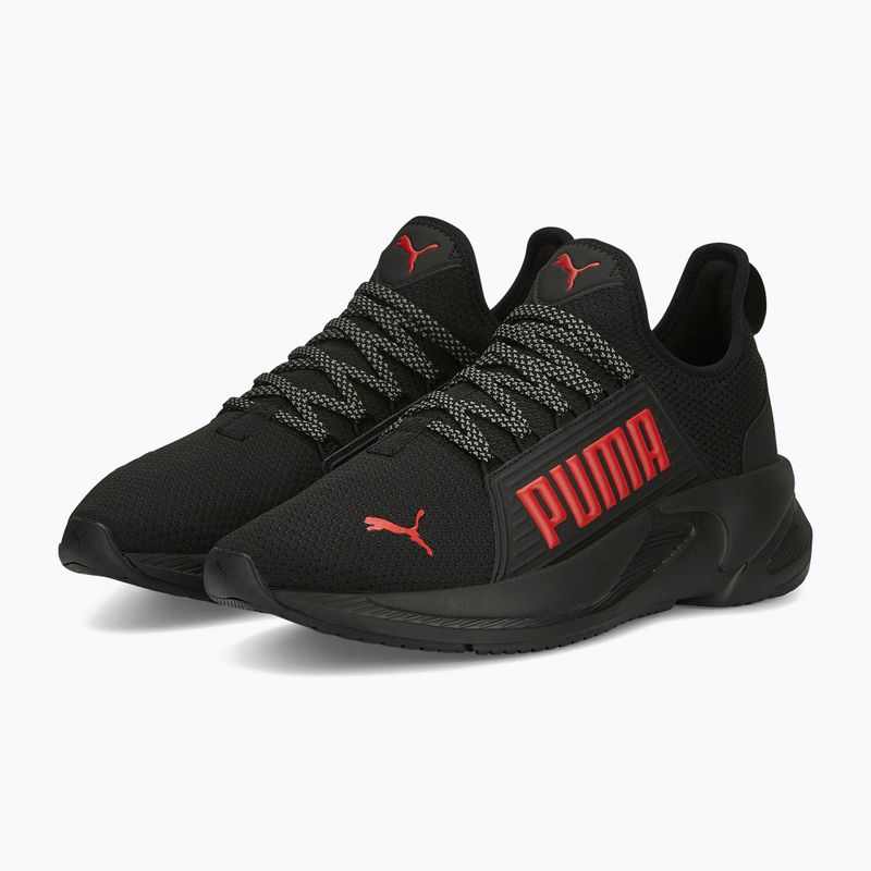 PUMA Softride Premier Slip-On Herren Laufschuhe schwarz 376540 10 10