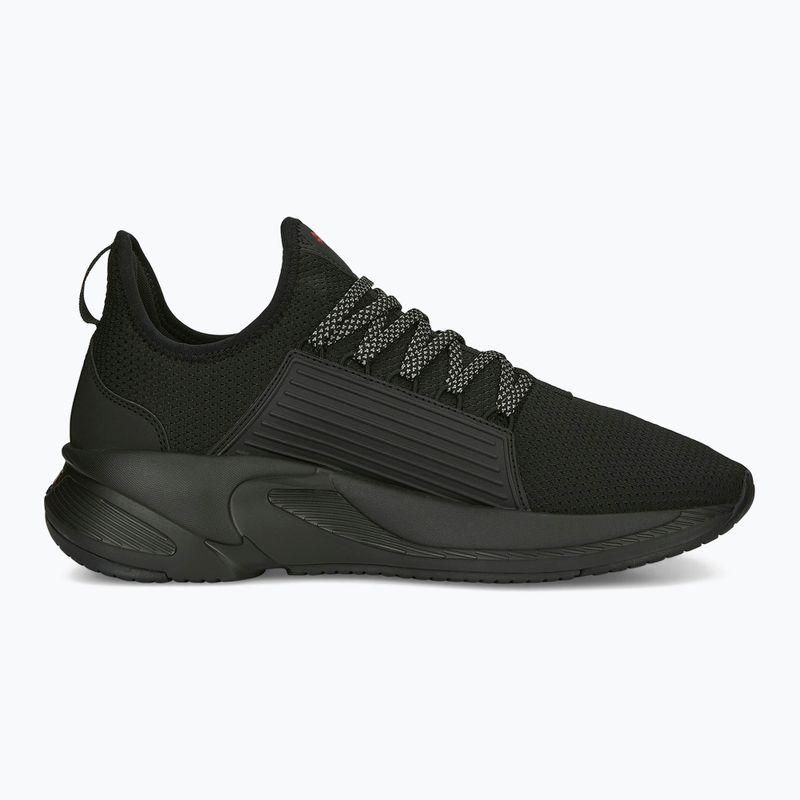 PUMA Softride Premier Slip-On Herren Laufschuhe schwarz 376540 10 11