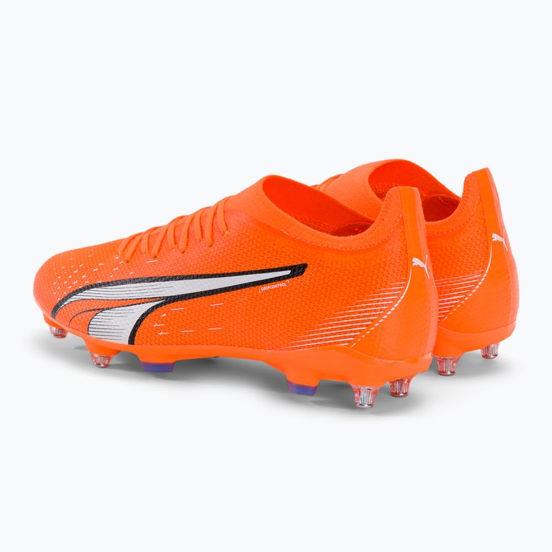 PUMA Herren Fußballschuhe Ultra Match MXSG orange 107216 01 3