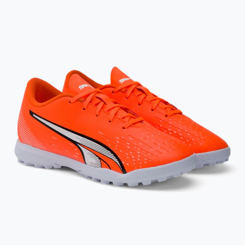 PUMA Ultra Play TT Kinder Fußballschuhe orange 107236 01 4