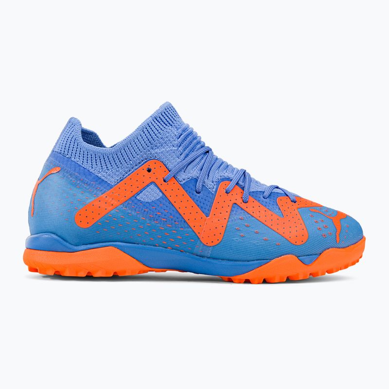 PUMA Future Match TT+Mid JR Fußballschuhe für Kinder blau/orange 107197 01 2