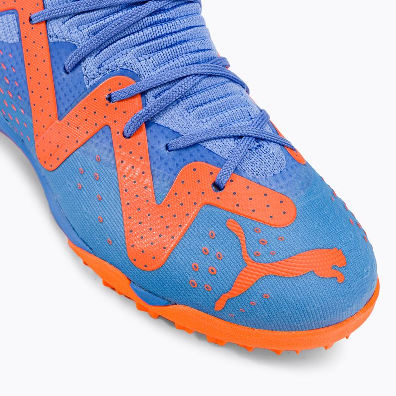 PUMA Future Match TT+Mid JR Fußballschuhe für Kinder blau/orange 107197 01 7