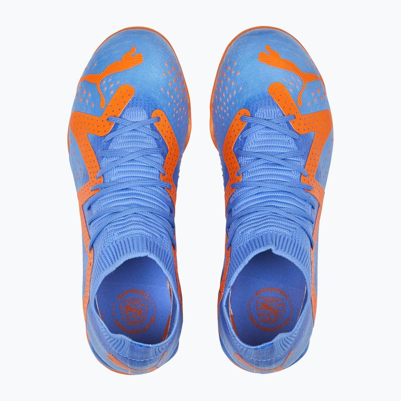 PUMA Future Match TT+Mid JR Fußballschuhe für Kinder blau/orange 107197 01 13