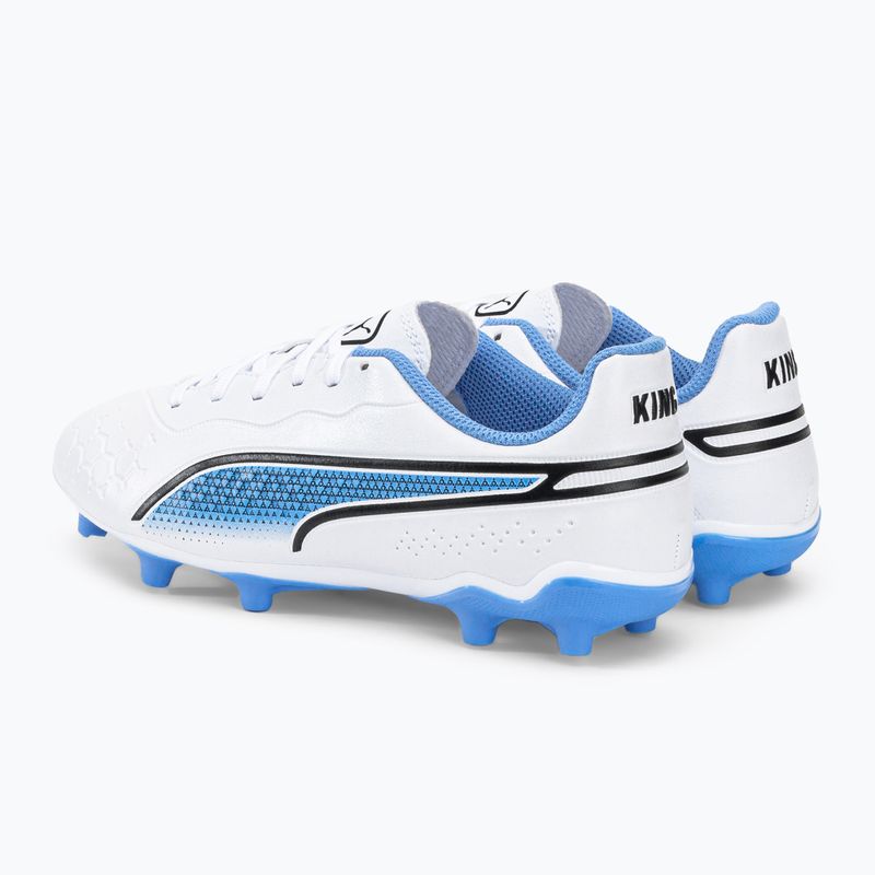 PUMA King Match FG/AG Kinder Fußballschuhe weiß 107266 01 3