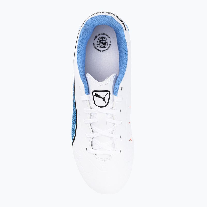 PUMA King Match FG/AG Kinder Fußballschuhe weiß 107266 01 6
