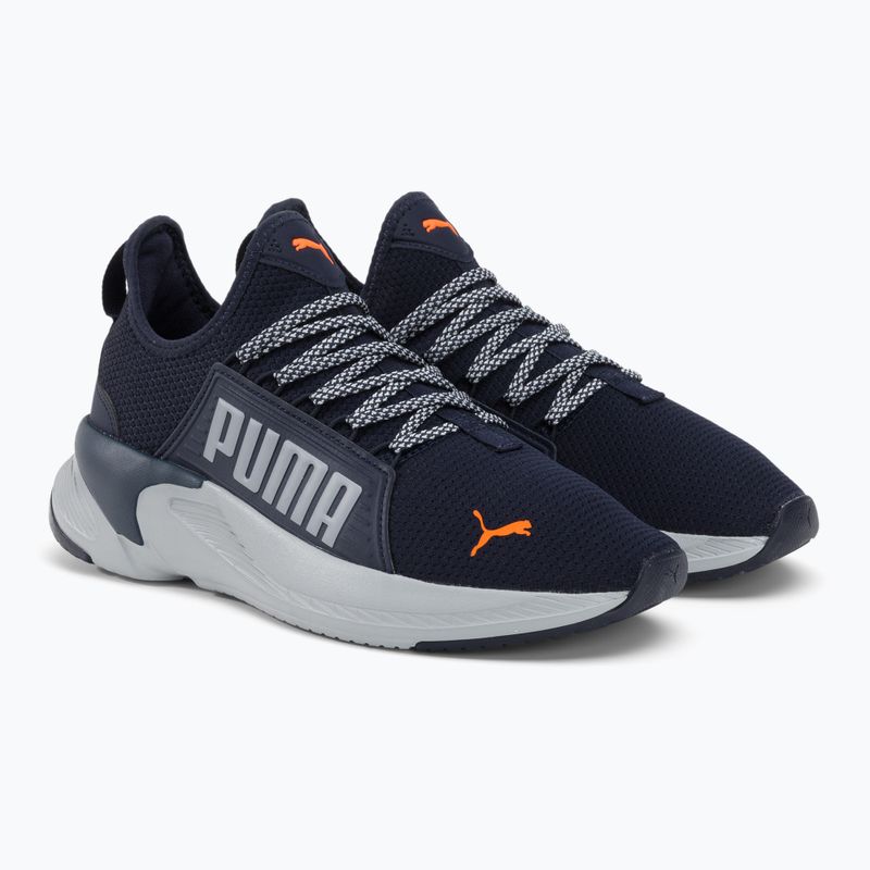 PUMA Softride Premier Slip-On Herren Laufschuhe navy blau 376540 12 4