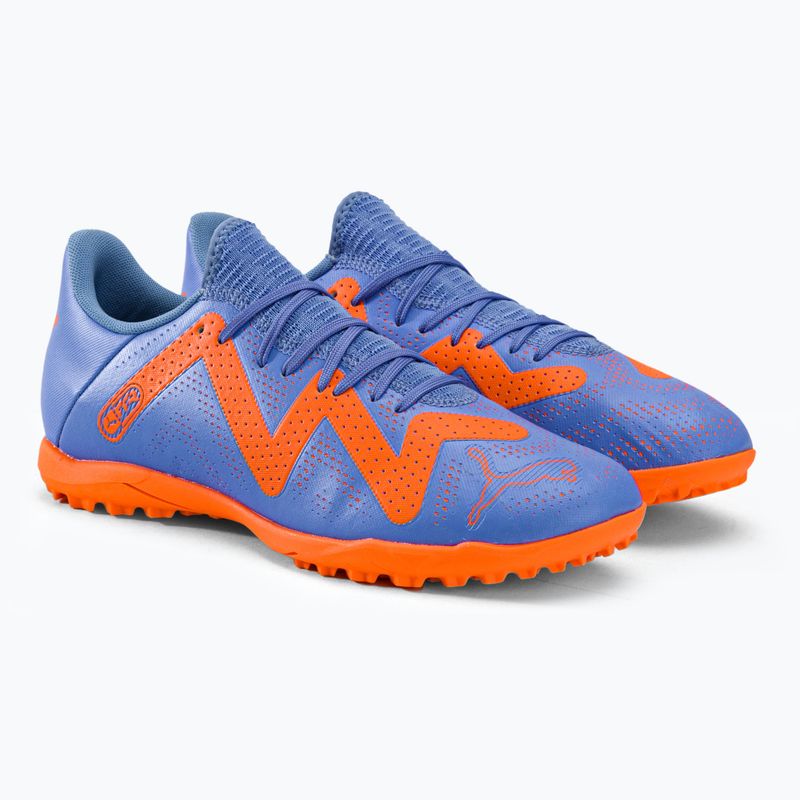 PUMA Future Play TT Herren Fußballschuhe blau/orange 107191 01 4