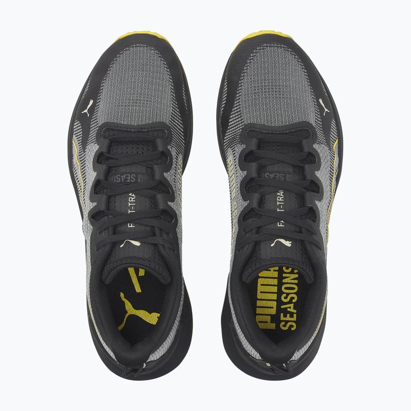 PUMA Fast-Trac Nitro Herren Laufschuhe puma schwarz/granola/fresh pear 17