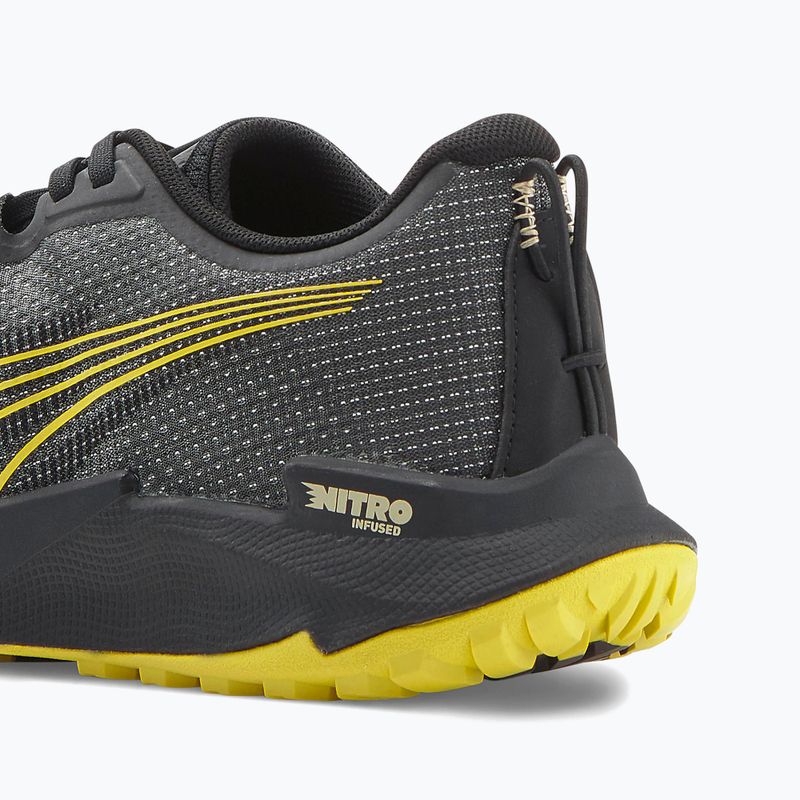 PUMA Fast-Trac Nitro Herren Laufschuhe puma schwarz/granola/fresh pear 19