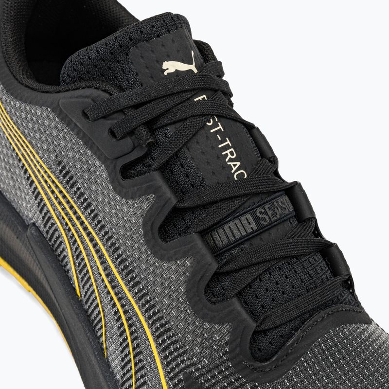 PUMA Fast-Trac Nitro Herren Laufschuhe puma schwarz/granola/fresh pear 9