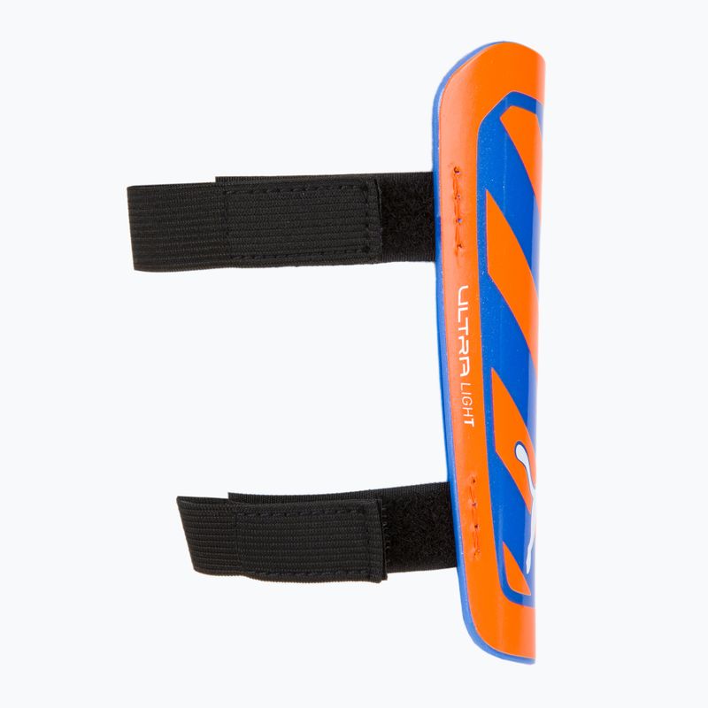 PUMA Ultra Light Strap orange-blaue Fußball-Protektoren 030875 01 2