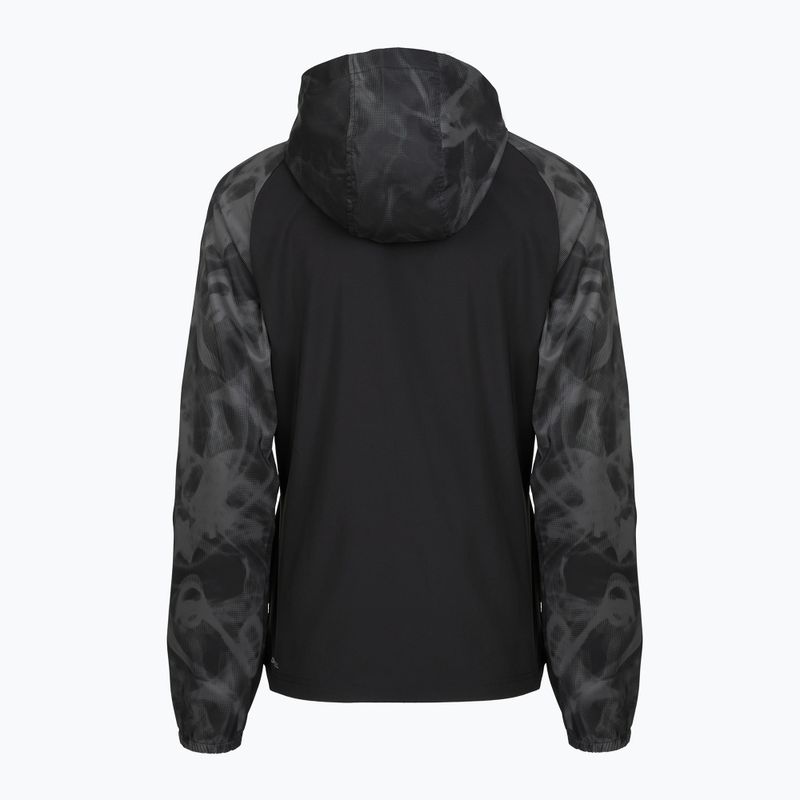 Damen-Laufjacke PUMA Run AOP Favorite Woven black/grey 2